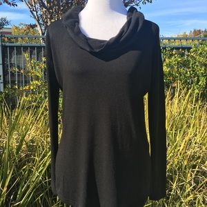 🆕 BLACK - [gap] softspun knit cowl neck sweater top